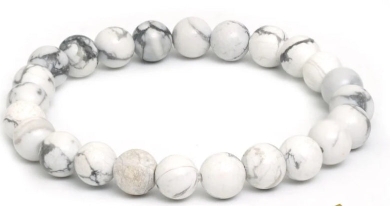 Oorjas Howlite Bracelet With Lab Tested Certificate