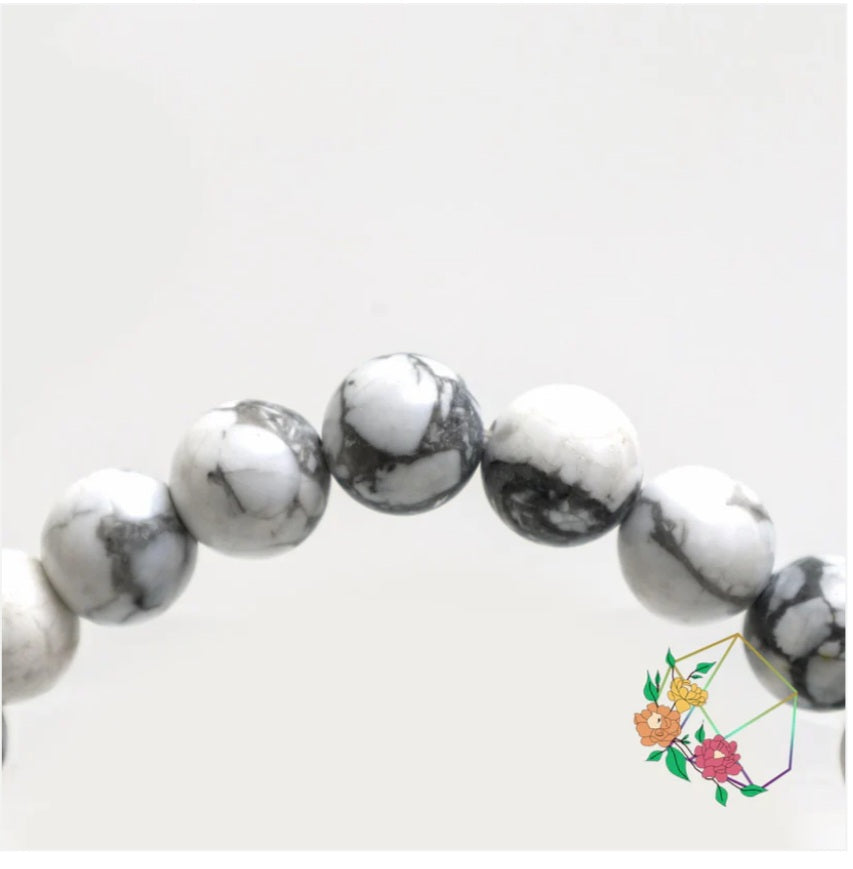 Oorjas Howlite Bracelet With Lab Tested Certificate