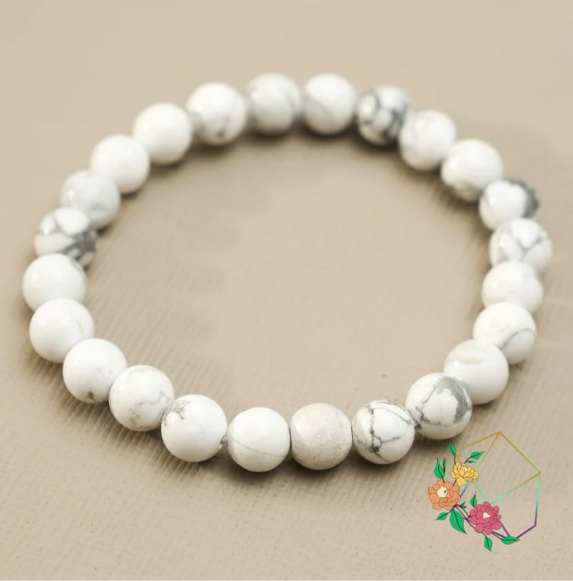 Oorjas Howlite Bracelet With Lab Tested Certificate