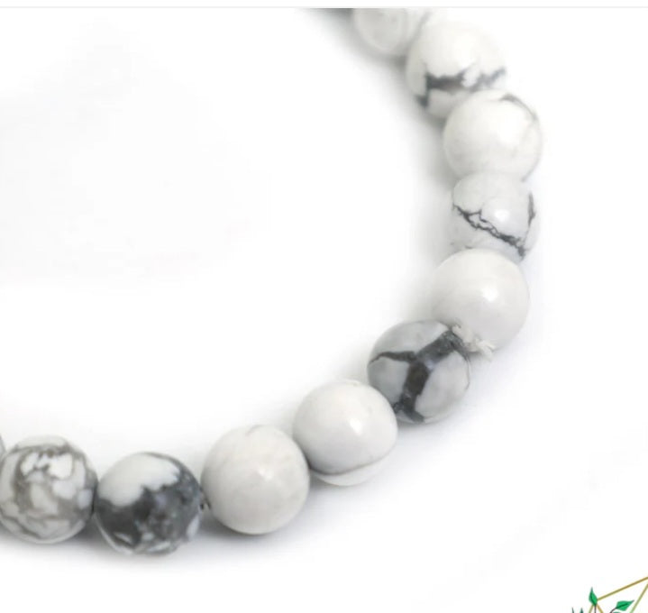Oorjas Howlite Bracelet With Lab Tested Certificate