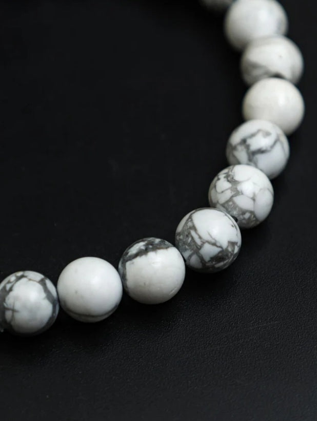 Oorjas Howlite Bracelet With Lab Tested Certificate