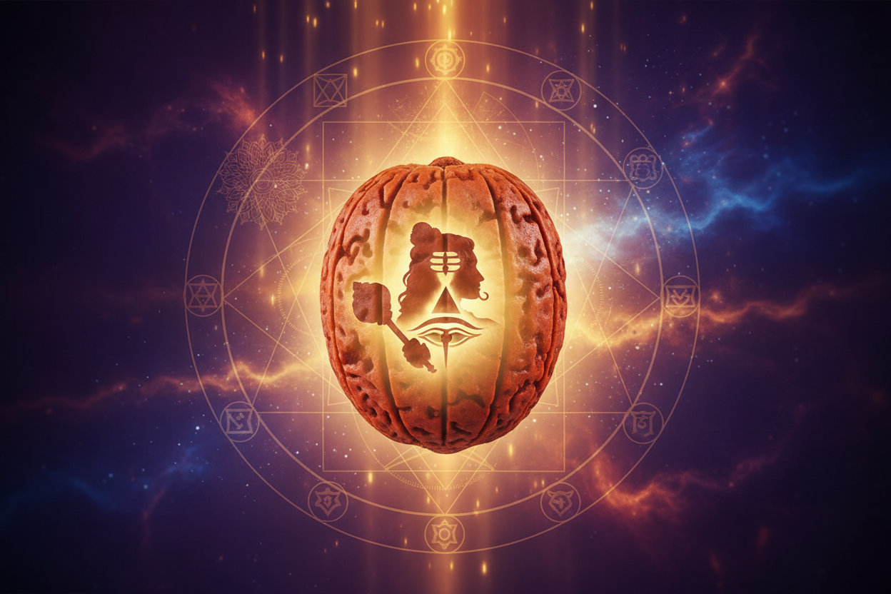 14 मुखी रुद्राक्ष को भगवान हनुमान का स्वरूप और भगवान शिव के तीसरे नेत्र (अज्ञा चक्र) का प्रतीक माना जाता है।
इसे देवमणि भी कहा जाता है।