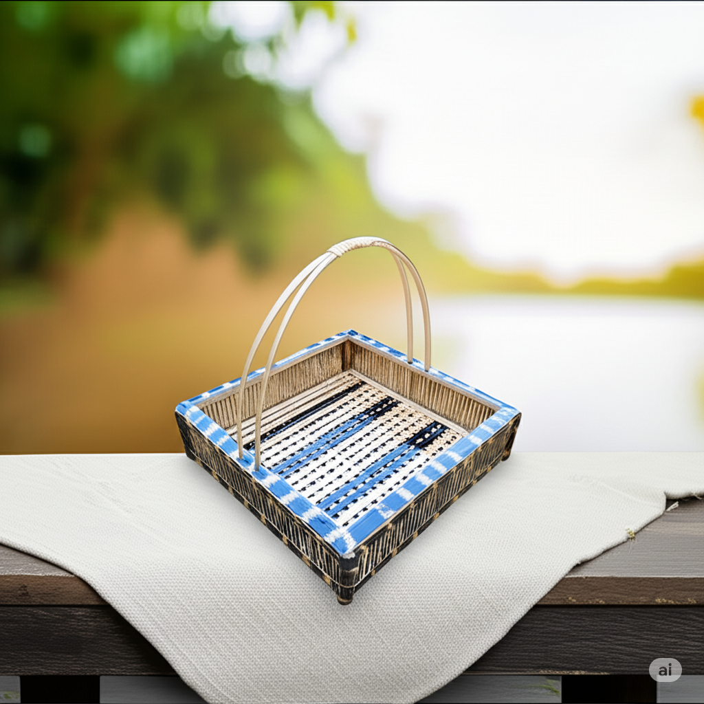 Handwoven Bamboo Baskets